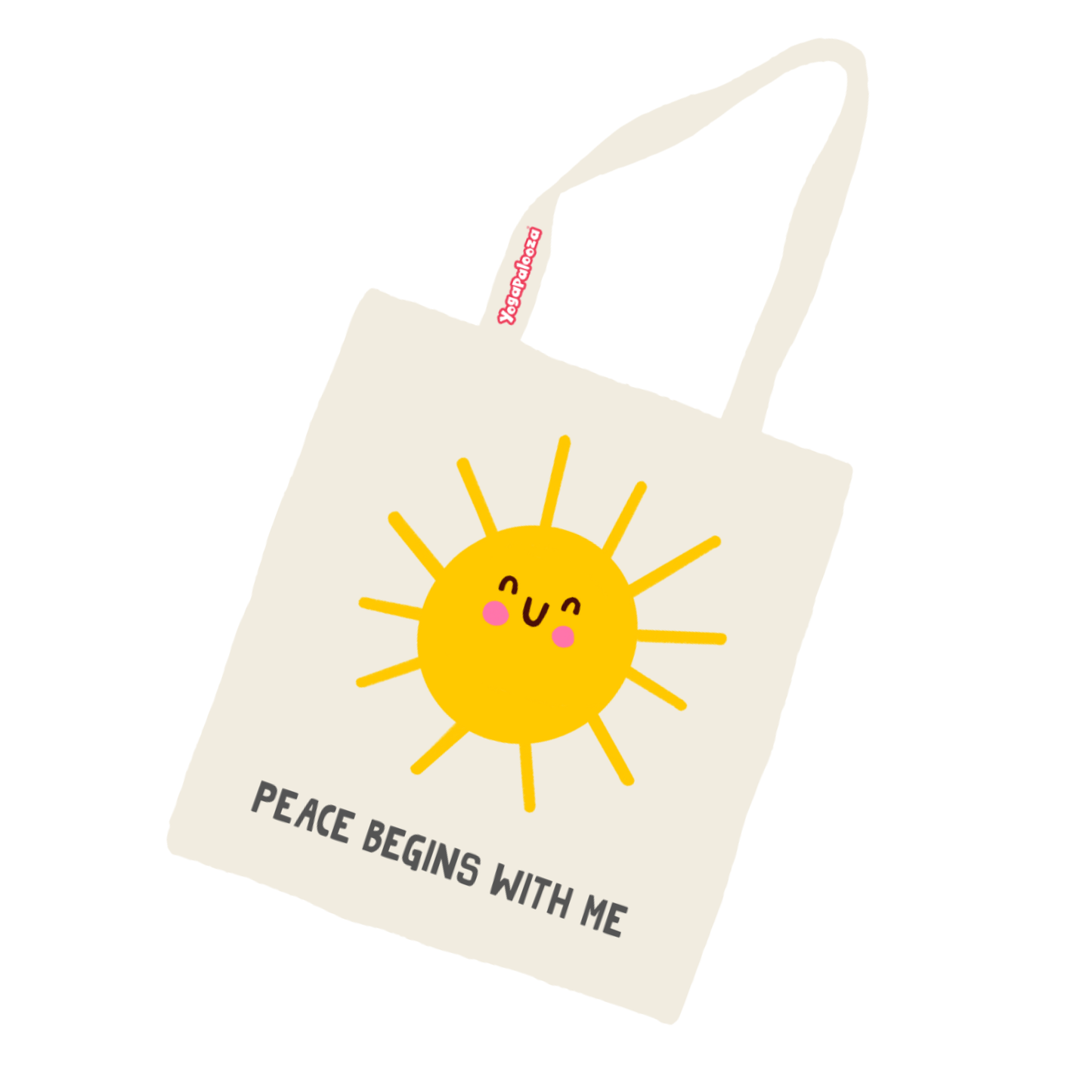 Peace Begins With Me Tote