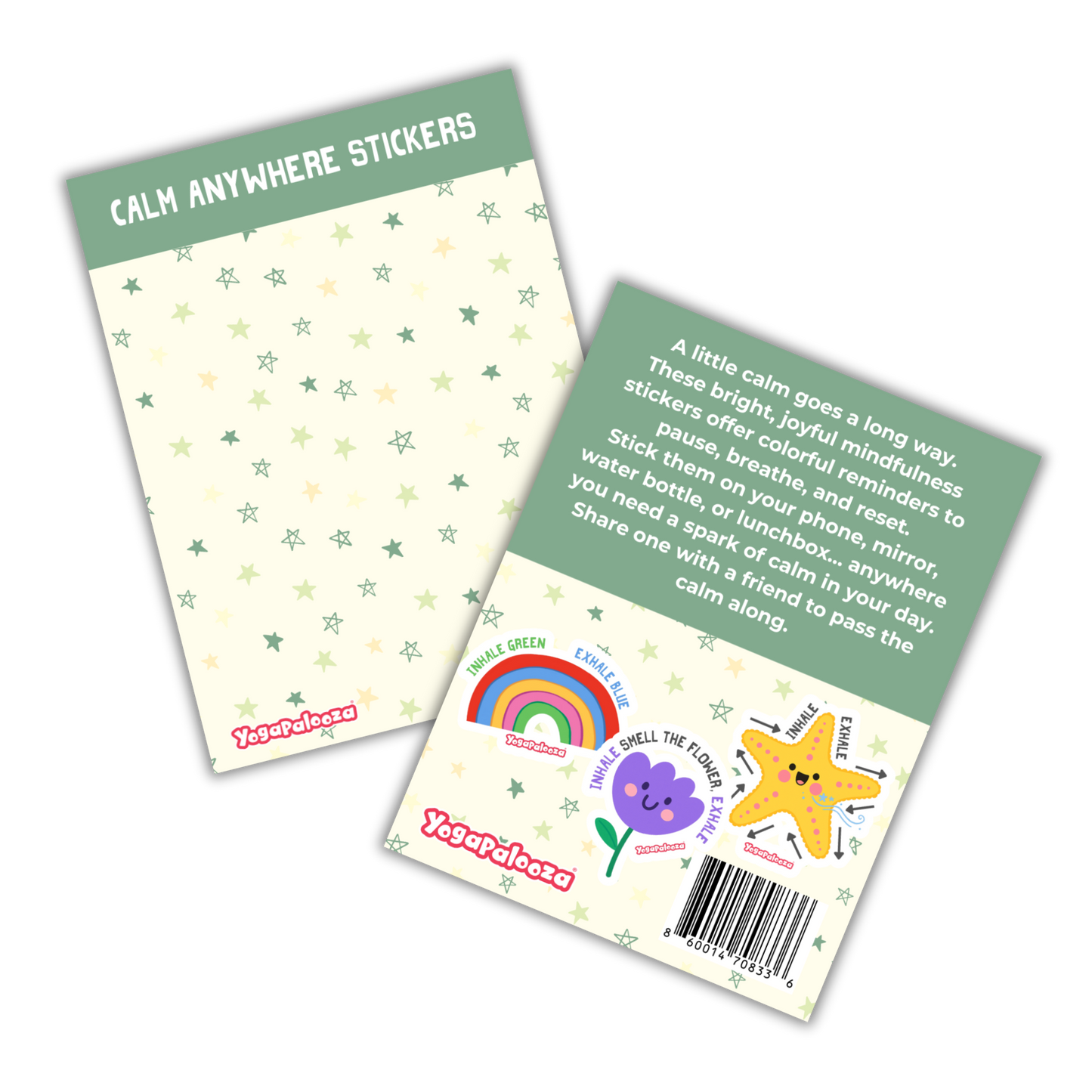 Calm Anywhere Stickers